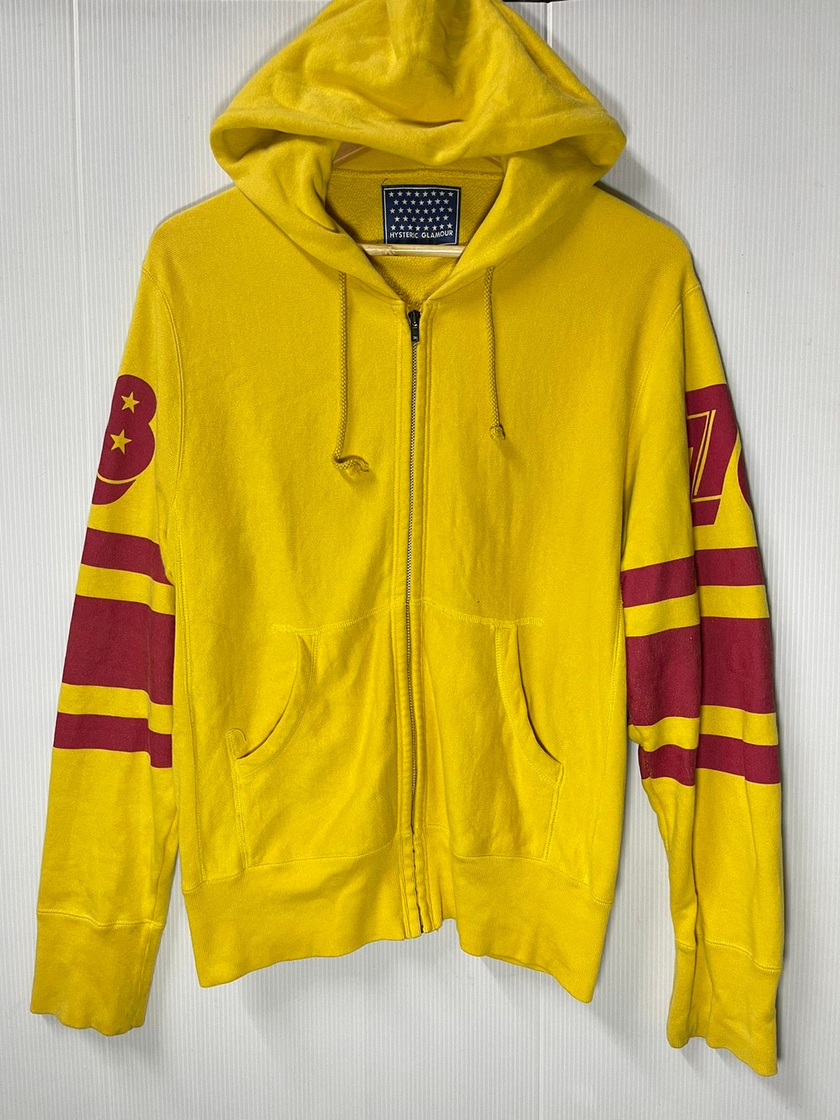 Pre-owned Hysteric Glamour Vintage  Hoodie Nice Design In Yellow
