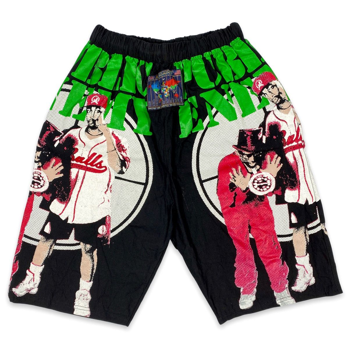 Vintage Early 90s Public Enemy Turbogadget Promo Shorts