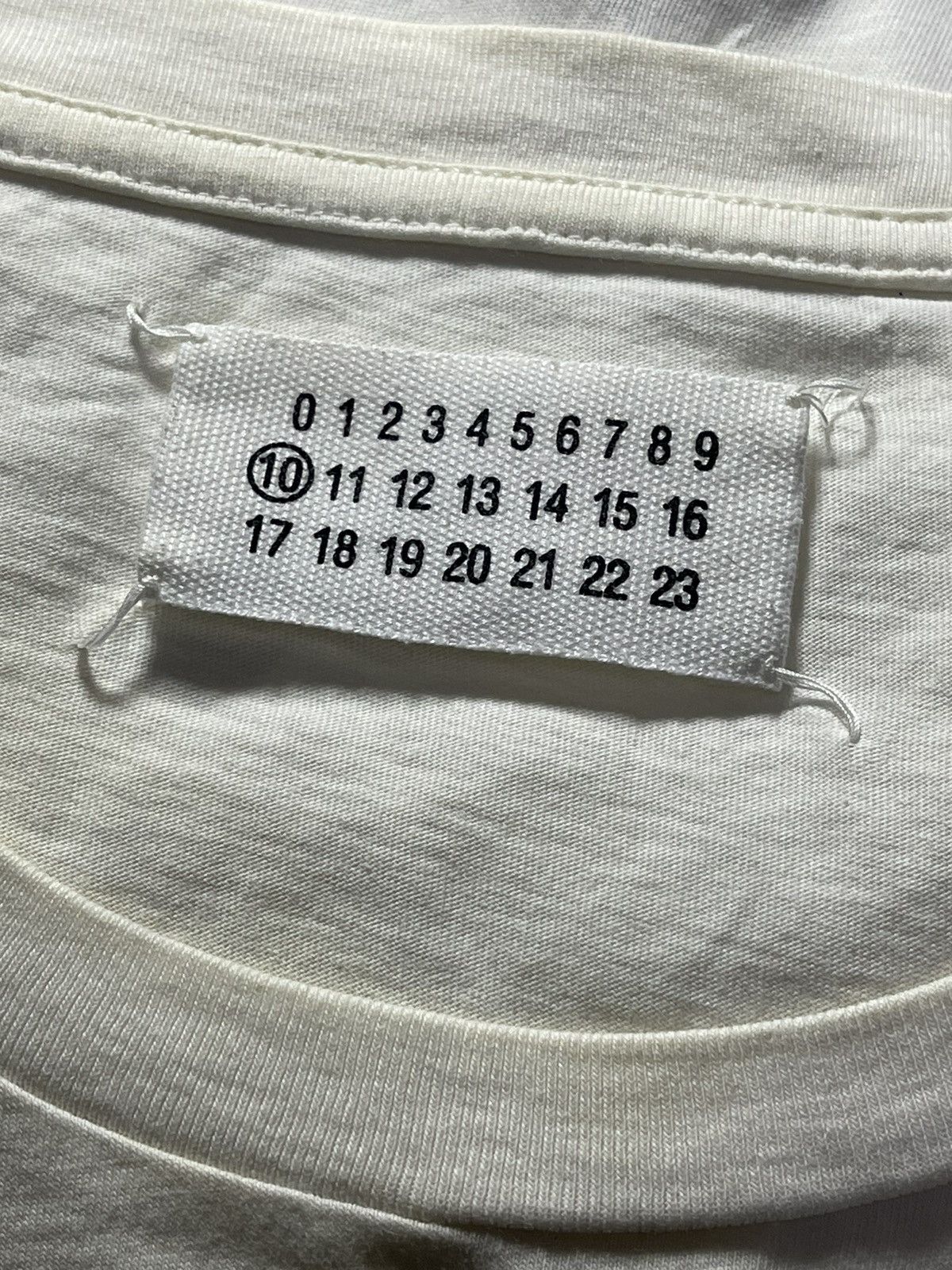 Maison Margiela Maison Margiela Paris Plain Tshirt Size US M / EU 48-50 / 2 - 3 Thumbnail