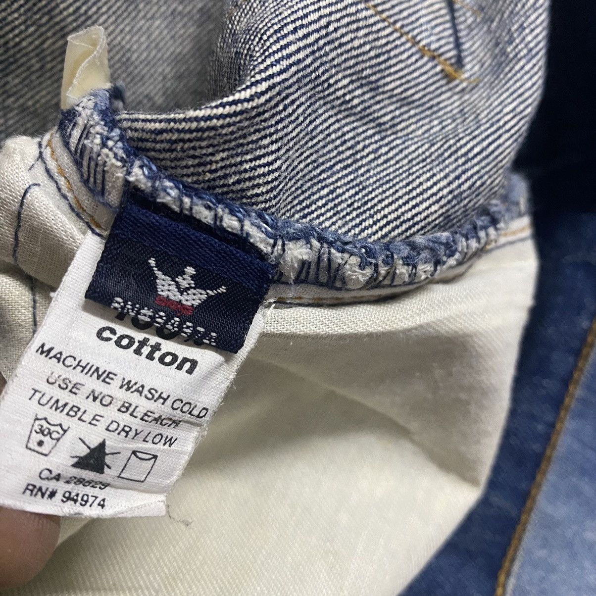 Stussy Vintage Stussy Thrashed Jeans Size US 32 / EU 48 - 18 Thumbnail