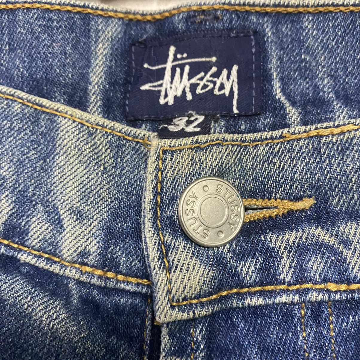 Stussy Vintage Stussy Thrashed Jeans Size US 32 / EU 48 - 7 Thumbnail