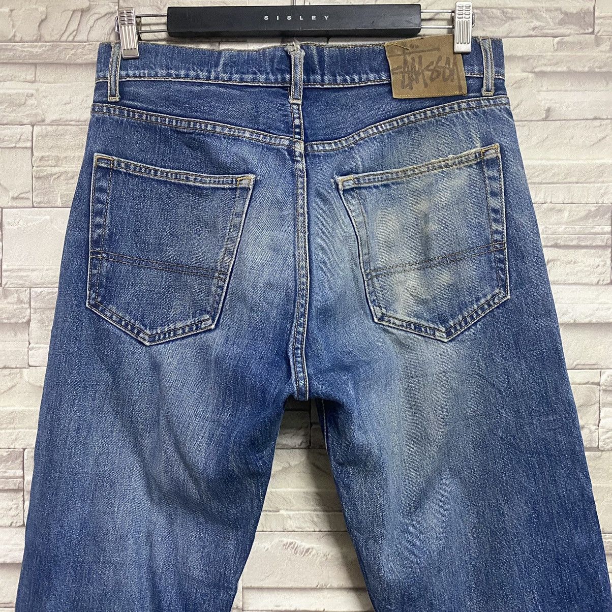 Stussy Vintage Stussy Thrashed Jeans Size US 32 / EU 48 - 10 Thumbnail