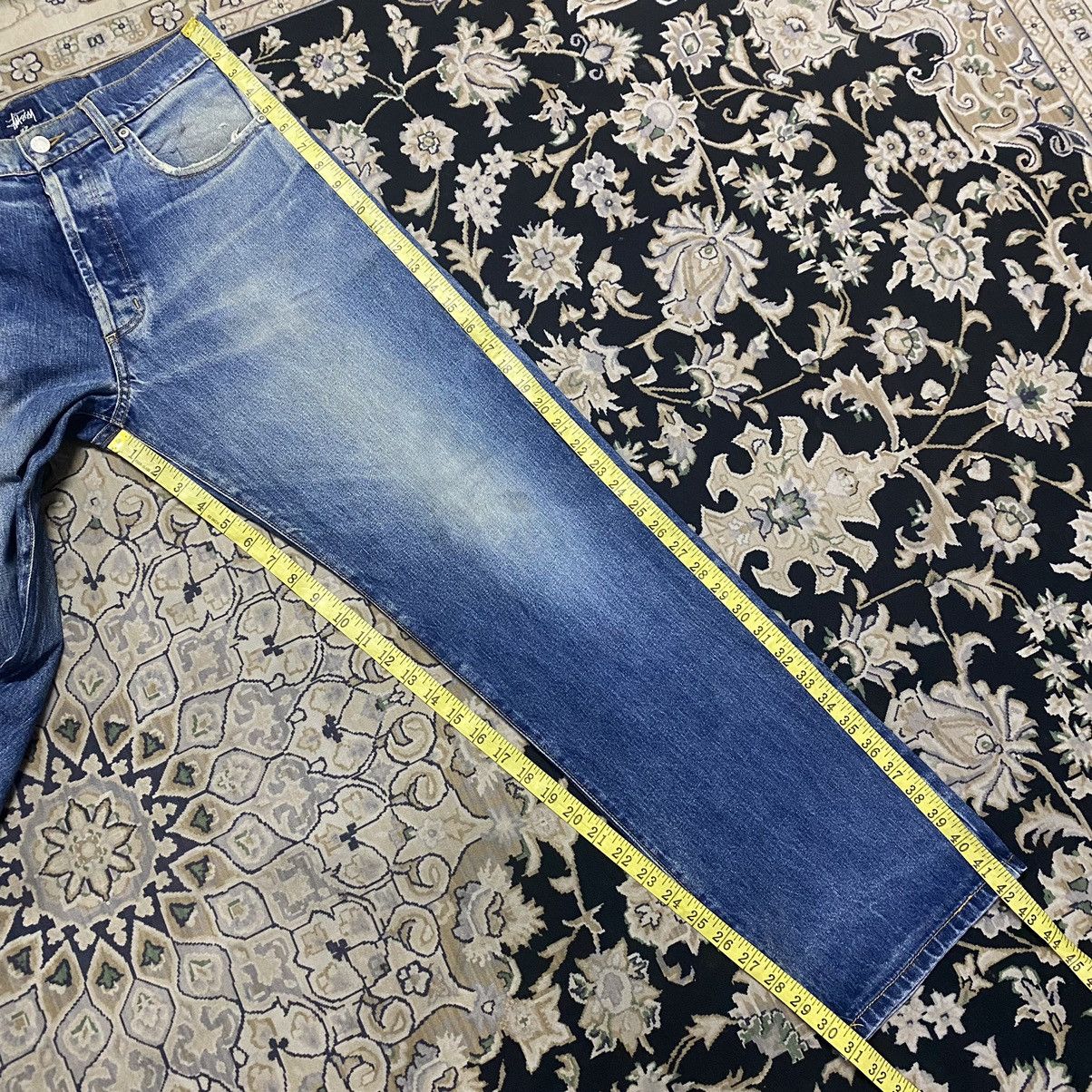 Stussy Vintage Stussy Thrashed Jeans Size US 32 / EU 48 - 21 Thumbnail