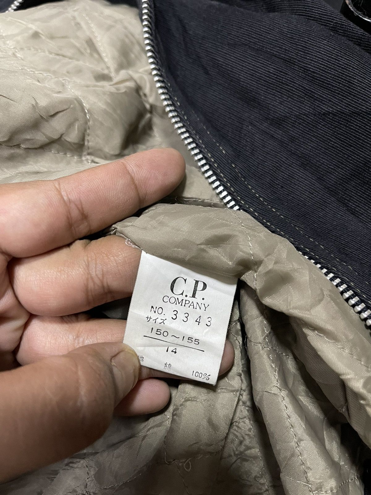 C.P. Company Vintage C.P. Company Big Logo Jacket Size US S / EU 44-46 / 1 - 4 Thumbnail