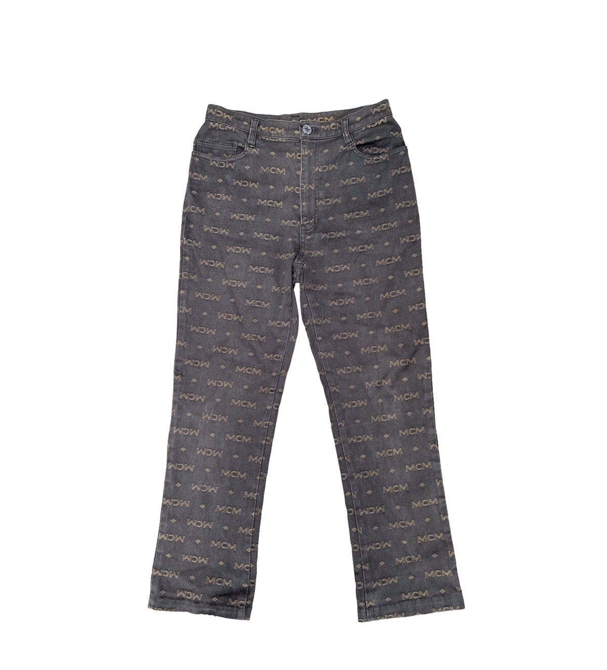 MCM × Vintage Vintage MCM Legere Monogram Pants Size US 28 / EU 44 - 1 Thumbnail
