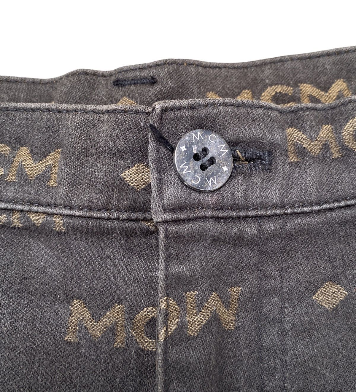 MCM × Vintage Vintage MCM Legere Monogram Pants Size US 28 / EU 44 - 3 Thumbnail