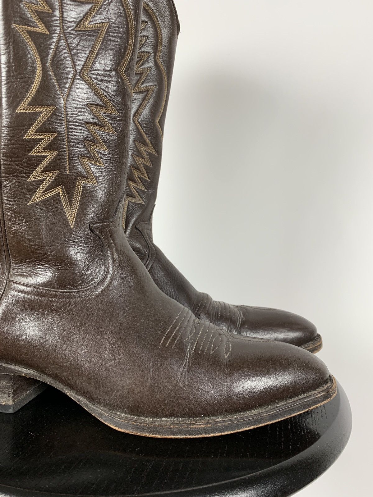 Vintage Vintage Go West Cowboy Western Leather Boots Made in Mexico Size US 8 / EU 41 - 11 Thumbnail