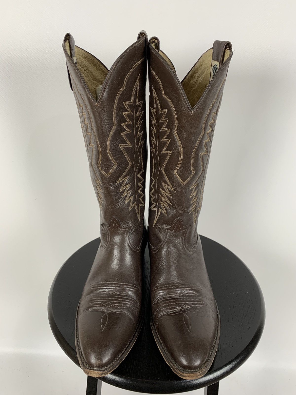 Vintage Vintage Go West Cowboy Western Leather Boots Made in Mexico Size US 8 / EU 41 - 7 Thumbnail