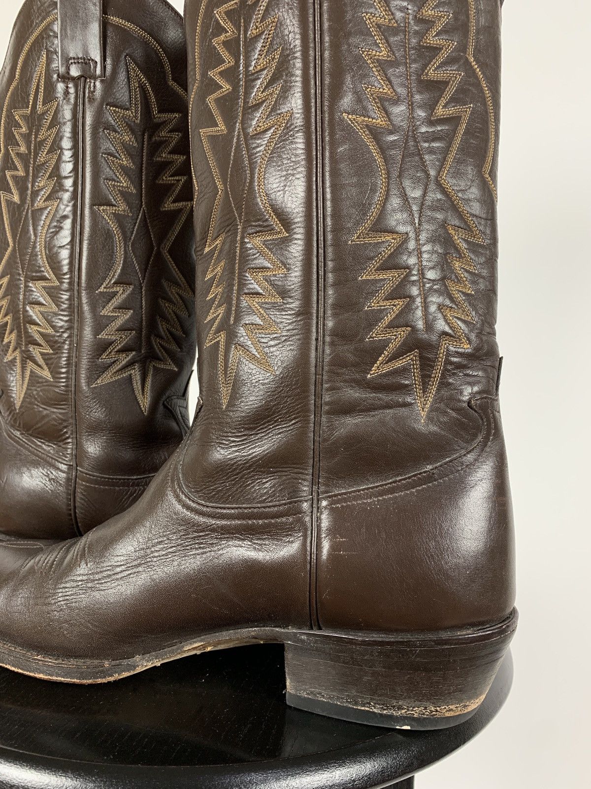Vintage Vintage Go West Cowboy Western Leather Boots Made in Mexico Size US 8 / EU 41 - 19 Thumbnail