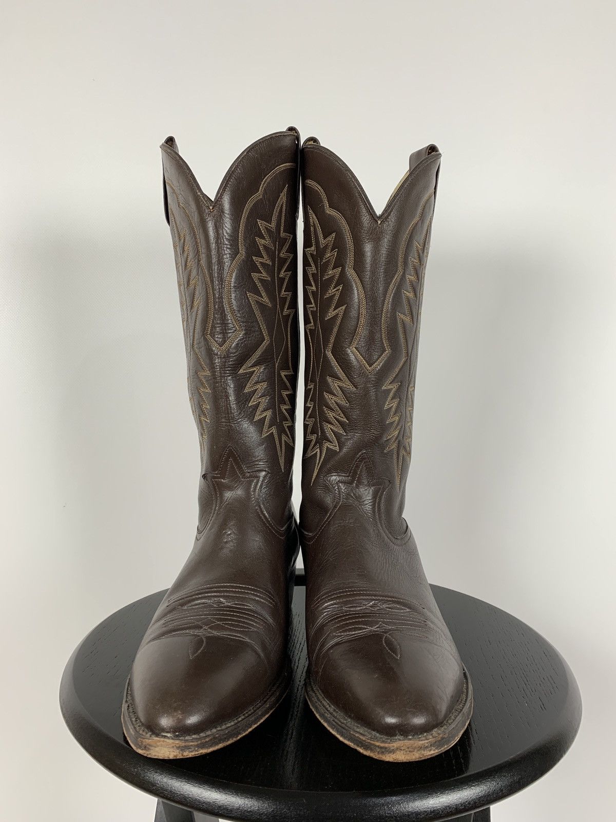 Vintage Vintage Go West Cowboy Western Leather Boots Made in Mexico Size US 8 / EU 41 - 5 Thumbnail