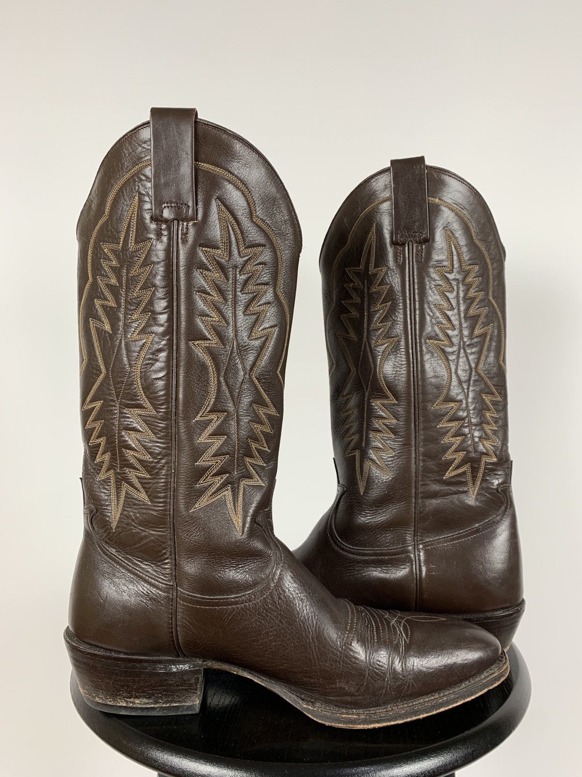 Vintage Vintage Go West Cowboy Western Leather Boots Made in Mexico Size US 8 / EU 41 - 4 Thumbnail
