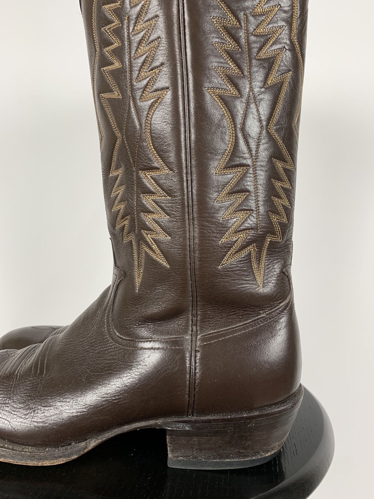 Vintage Vintage Go West Cowboy Western Leather Boots Made in Mexico Size US 8 / EU 41 - 14 Thumbnail