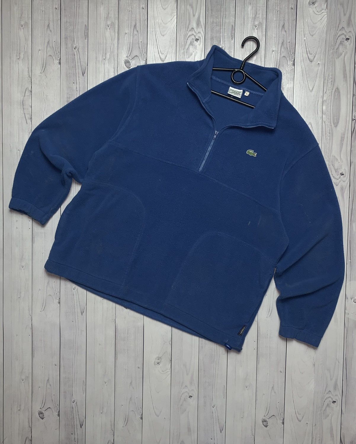 Lacoste Vintage Lacoste fleece sweatshirt size L logo Size US L / EU 52-54 / 3 - 1 Thumbnail
