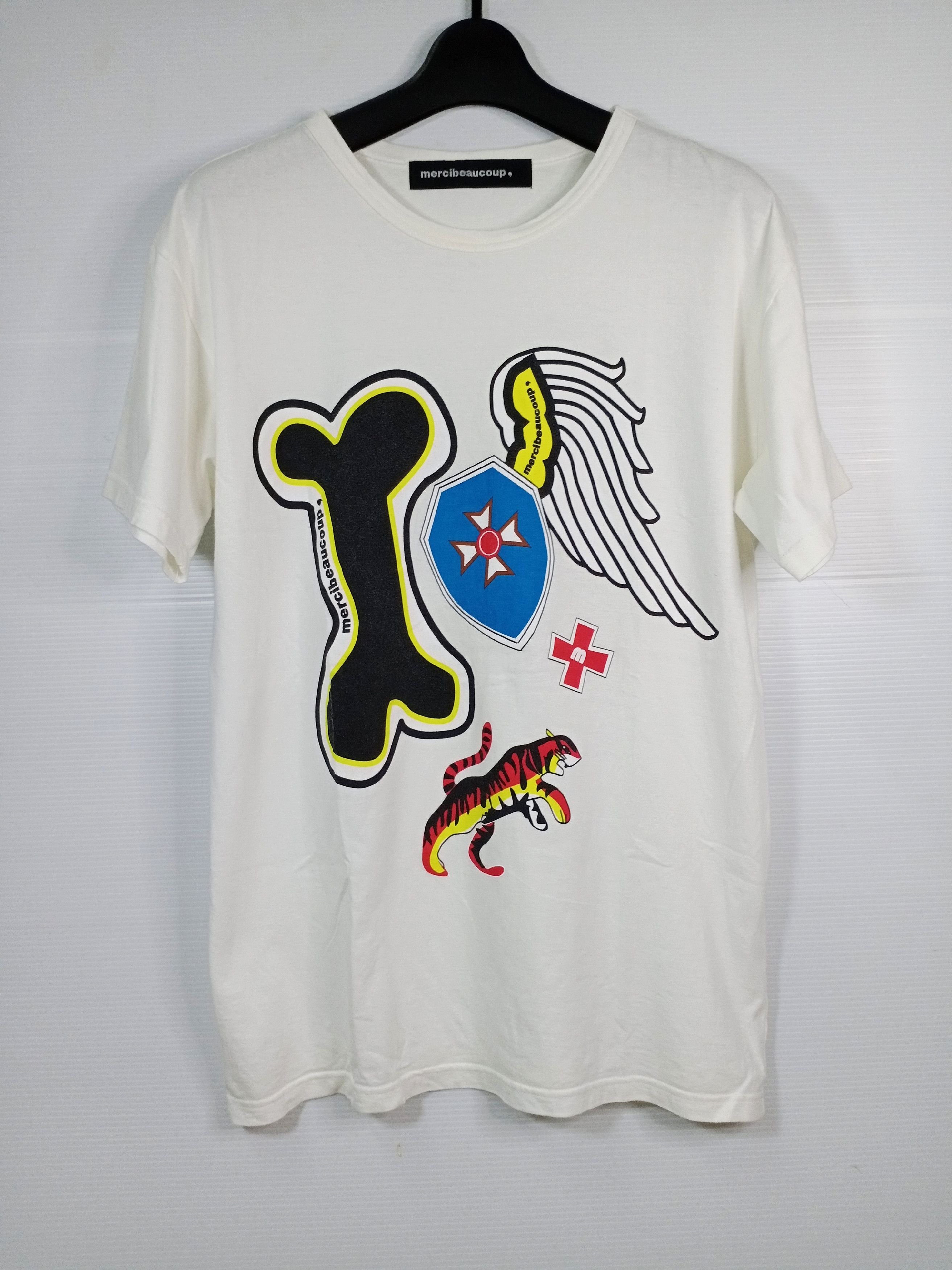 Issey Miyake Mercibeaucoup By Issey Miyake Tshirt Vintage 90s Size US S / EU 44-46 / 1 - 1 Thumbnail