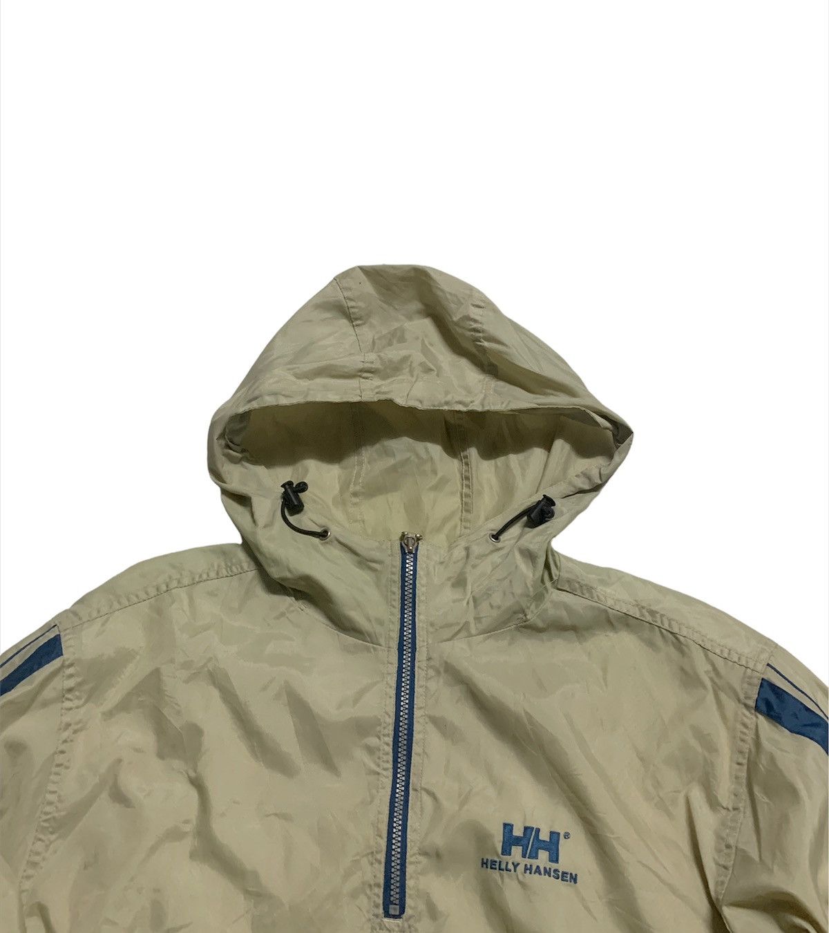 Helly Hansen × Vintage VINTAGE HELLY HANSEN 2 LAYER OUTDOOR NYLON HOODIE POPOVER Size US XL / EU 56 / 4 - 4 Thumbnail
