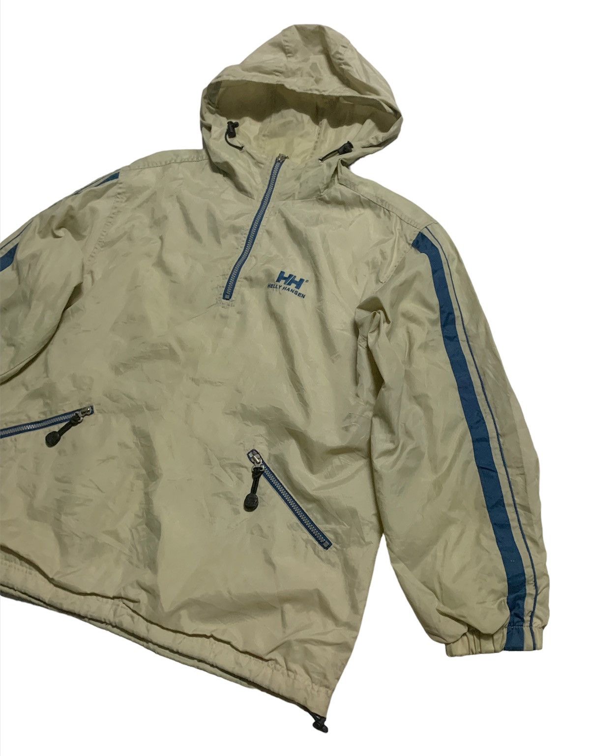 Helly Hansen × Vintage VINTAGE HELLY HANSEN 2 LAYER OUTDOOR NYLON HOODIE POPOVER Size US XL / EU 56 / 4 - 2 Thumbnail
