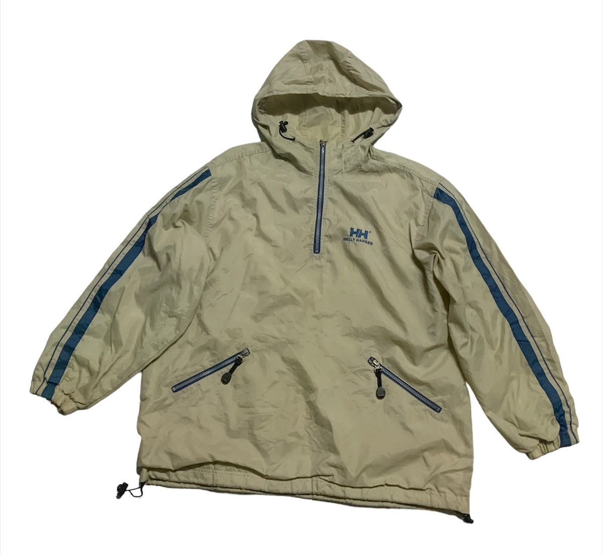 Helly Hansen × Vintage VINTAGE HELLY HANSEN 2 LAYER OUTDOOR NYLON HOODIE POPOVER Size US XL / EU 56 / 4 - 1 Thumbnail