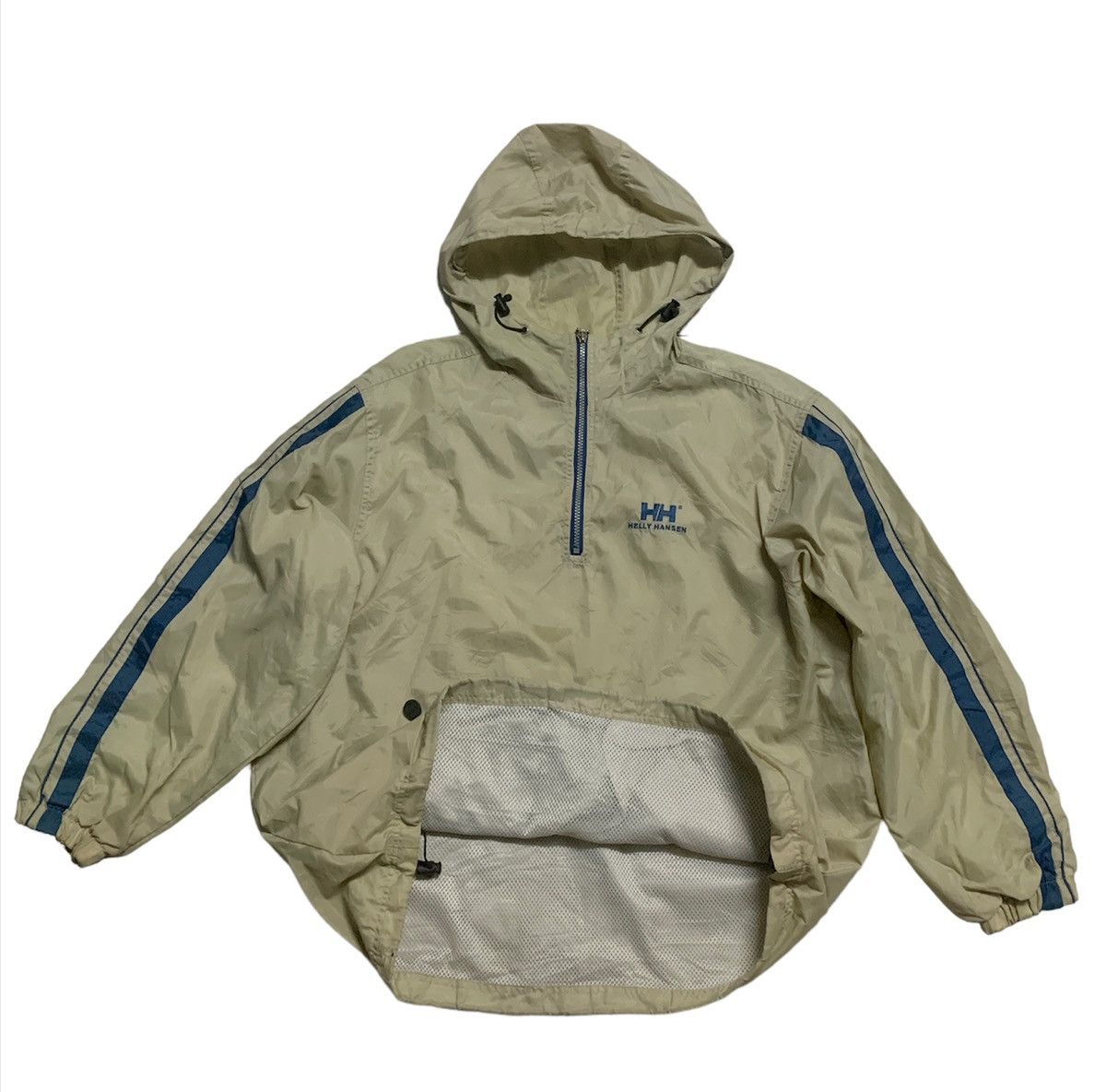 Helly Hansen × Vintage VINTAGE HELLY HANSEN 2 LAYER OUTDOOR NYLON HOODIE POPOVER Size US XL / EU 56 / 4 - 3 Thumbnail
