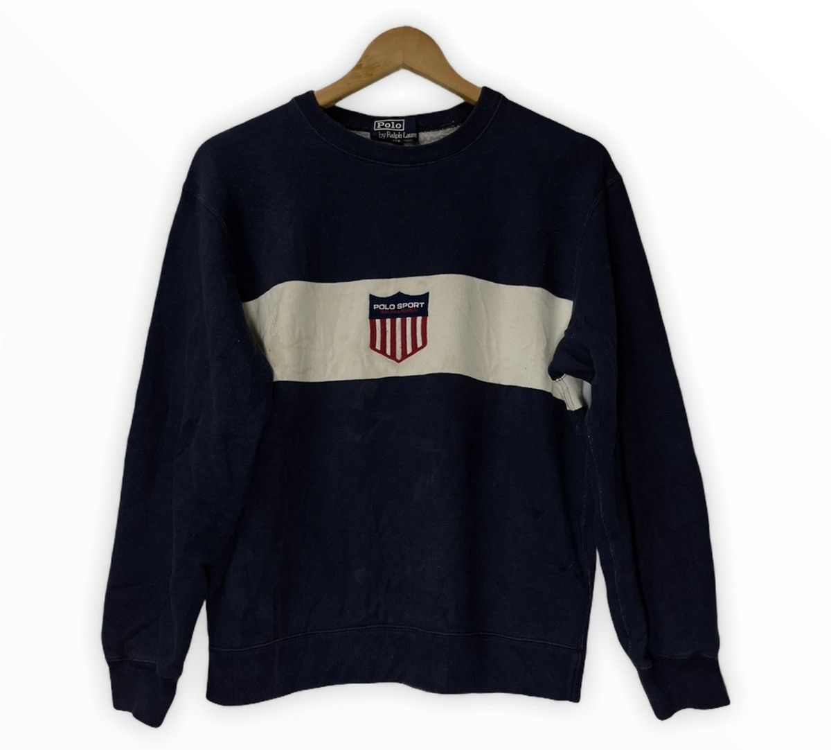 Polo Ralph Lauren × Vintage Vintage Polo Ralph Lauren Sweatshirt Size US M / EU 48-50 / 2 - 1 Thumbnail