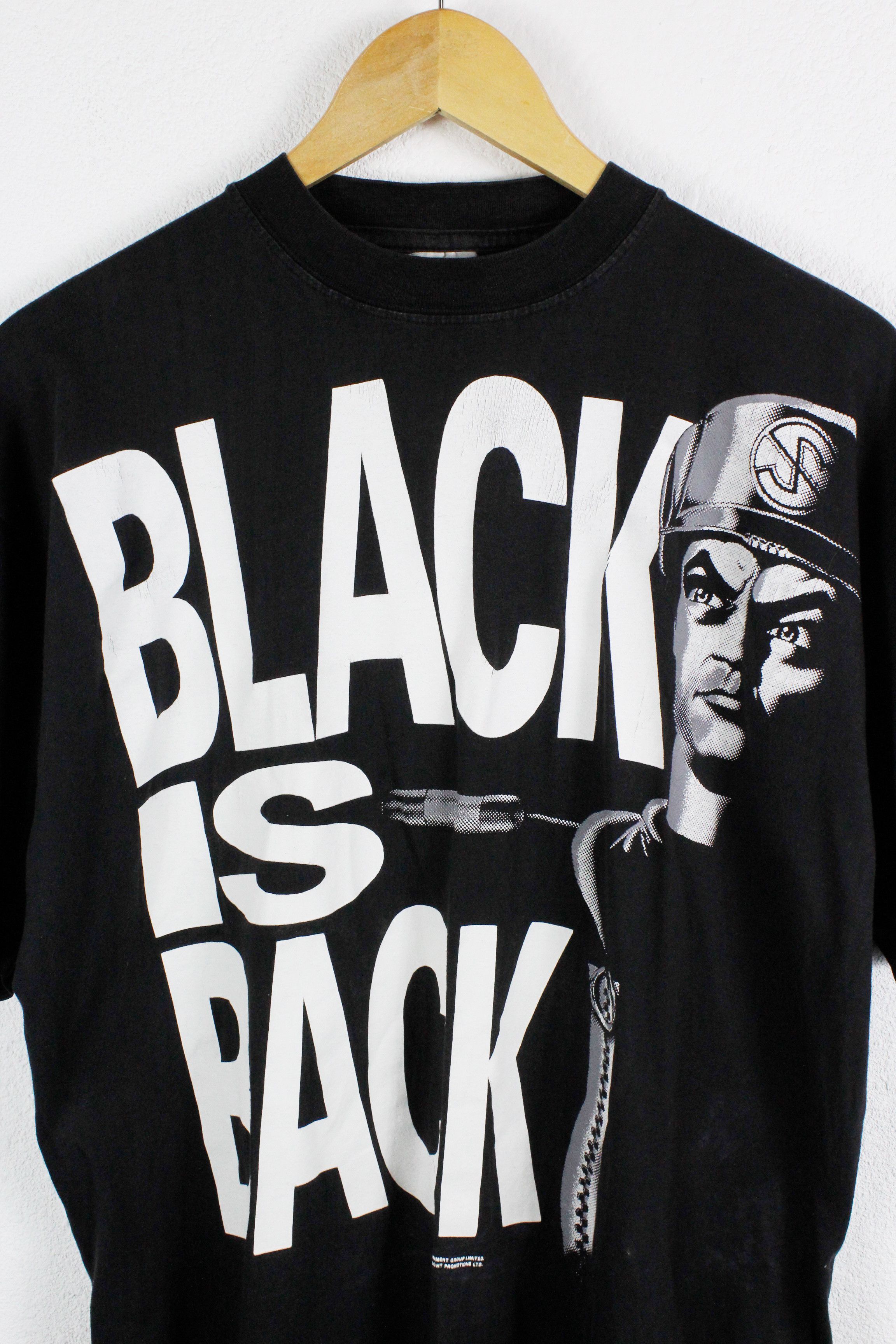 Band Tees × Rap Tees × Vintage Vintage 1993 Black is Back Rap Tee Graphic T-shirt 90s Size US L / EU 52-54 / 3 - 2 Thumbnail