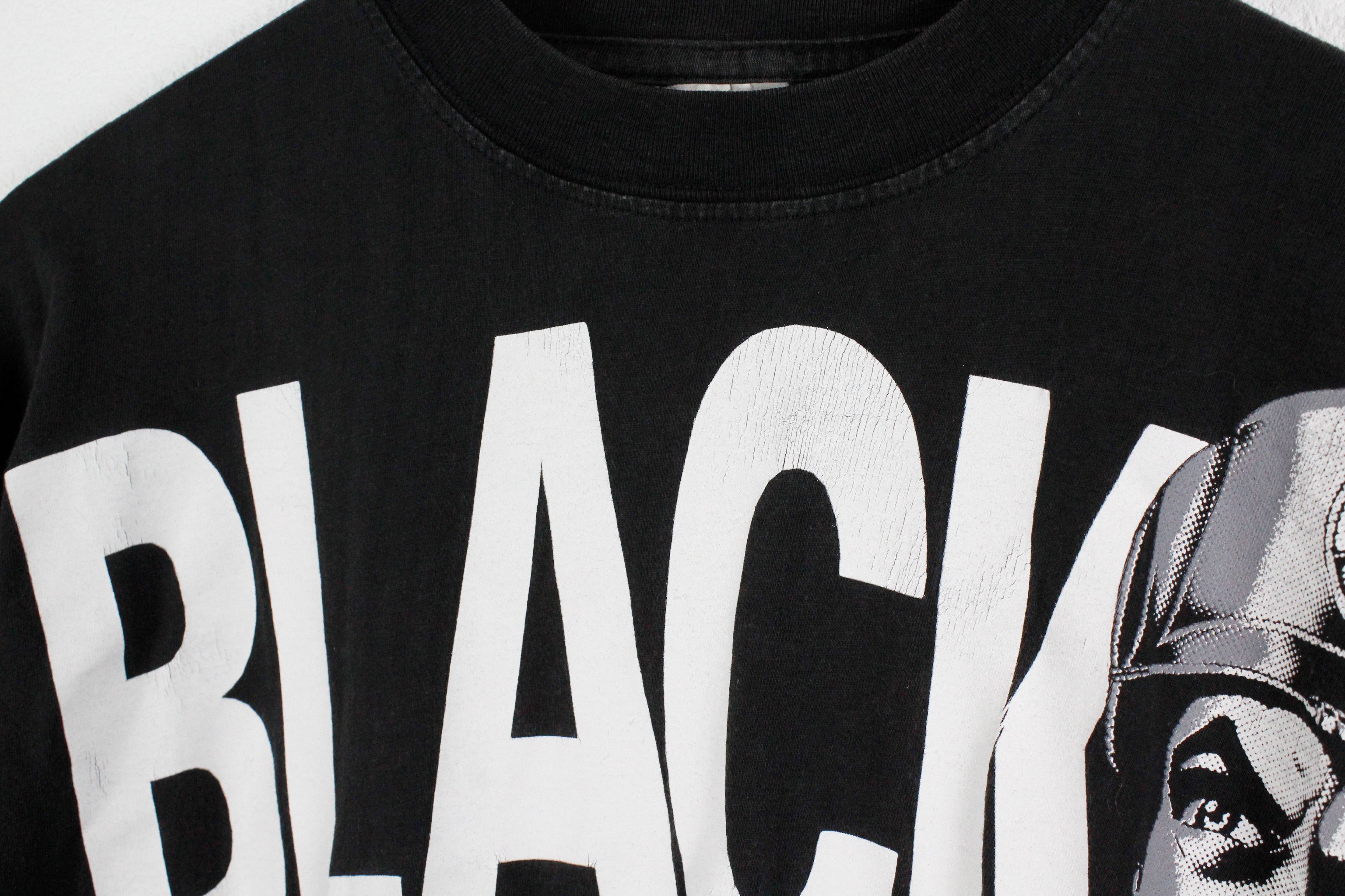 Band Tees × Rap Tees × Vintage Vintage 1993 Black is Back Rap Tee Graphic T-shirt 90s Size US L / EU 52-54 / 3 - 3 Thumbnail