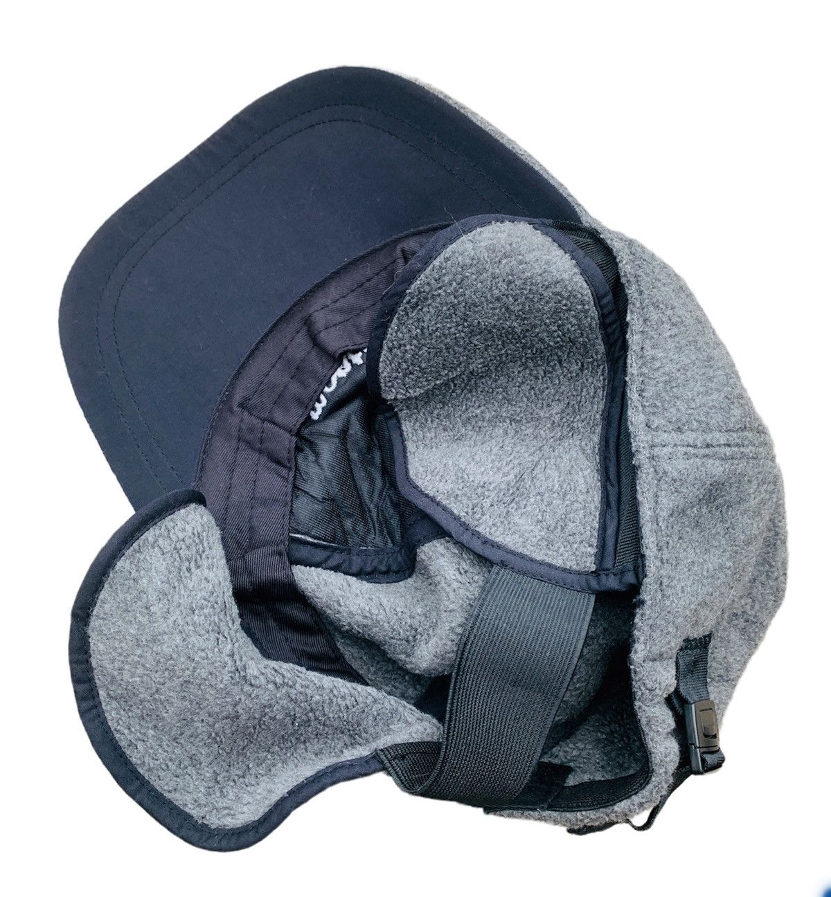 Montbell MONTBELL JAPAN EMBROIDERY LOGO FLEECE EARFLAP GREY CAP Size ONE SIZE - 3 Thumbnail