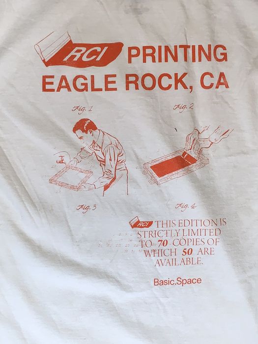 Champion Basic Space RCI Printing Inc. Tee Grailed