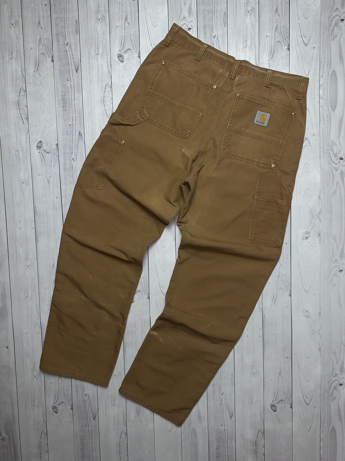 Carhartt × Carhartt Wip × Vintage Vintage Carhartt Wip Work denim pants pocket size 33 Size US 33 - 1 Thumbnail