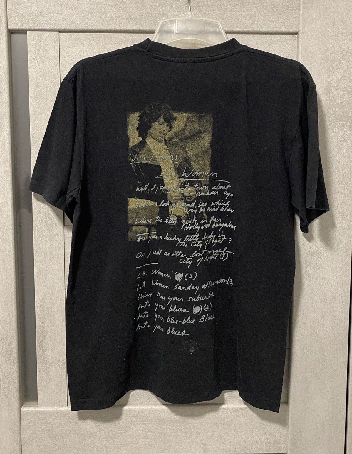 Band Tees × Vintage Vintage 90s The Doors L.A Women Jim Morrison t-shirt Size US M / EU 48-50 / 2 - 3 Thumbnail
