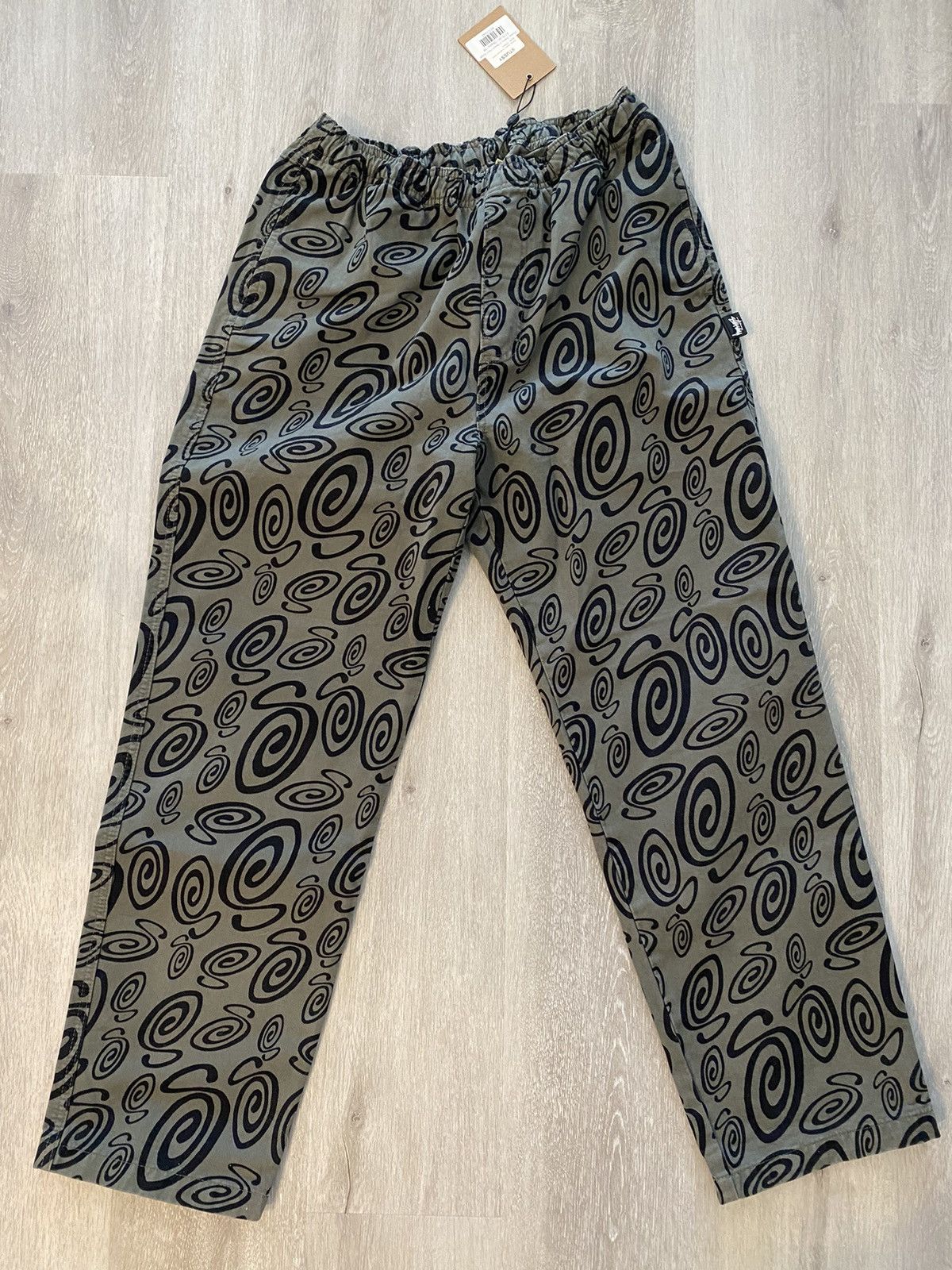 Stussy Stüssy Swirly S Beach Pants | Grailed