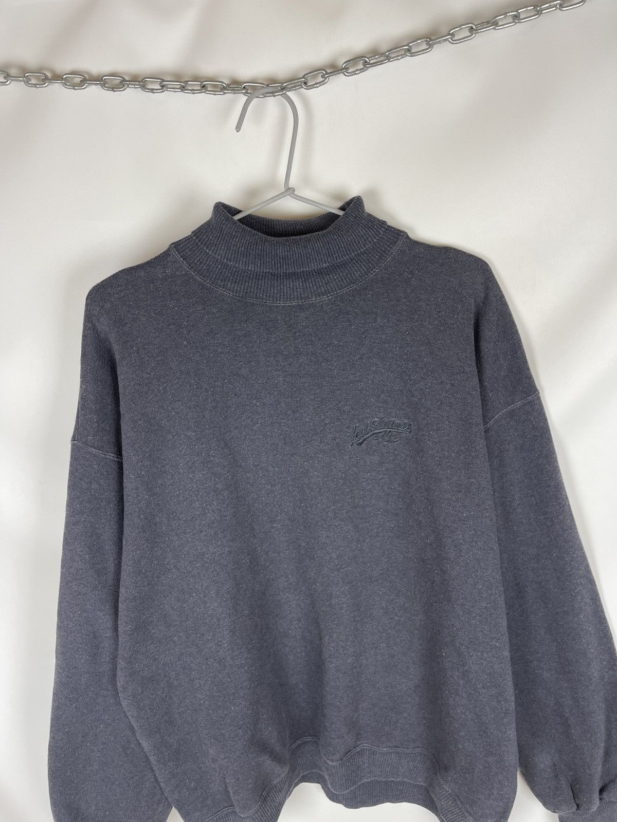 Levi's Levi’s vintage 90s logo turtleneck basic sweatshirt Size US L / EU 52-54 / 3 - 5 Thumbnail