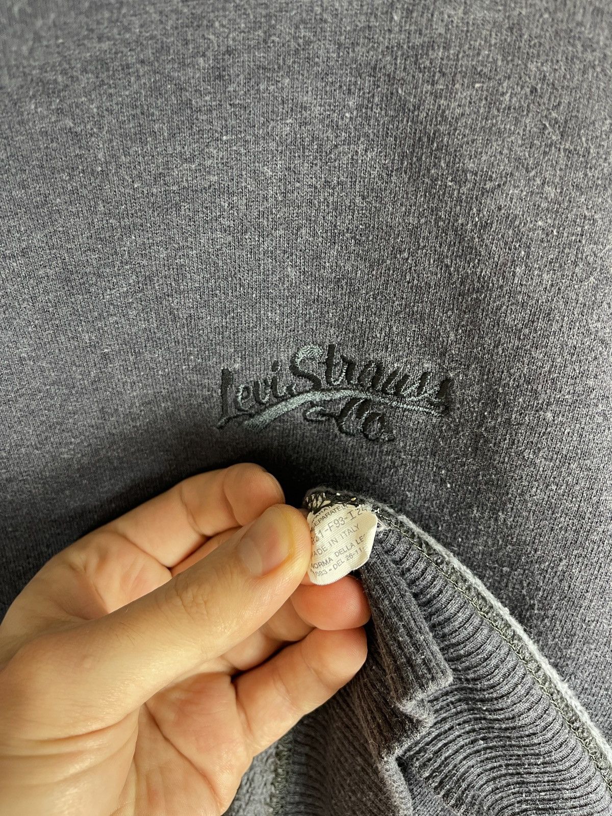 Levi's Levi’s vintage 90s logo turtleneck basic sweatshirt Size US L / EU 52-54 / 3 - 9 Thumbnail