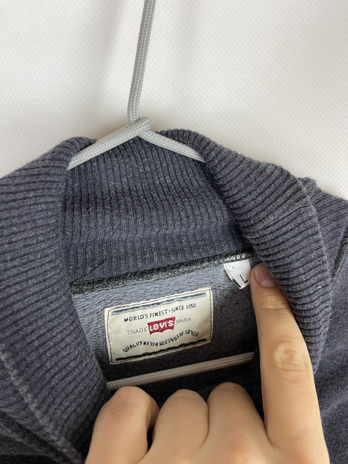 Levi's Levi’s vintage 90s logo turtleneck basic sweatshirt Size US L / EU 52-54 / 3 - 8 Thumbnail
