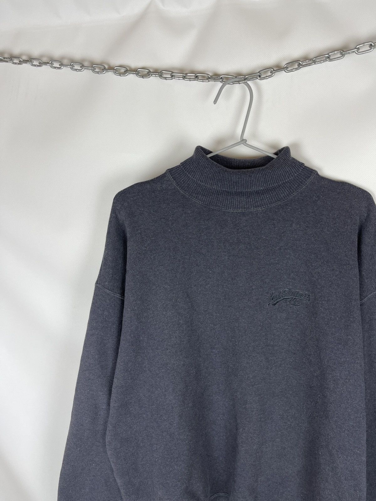 Levi's Levi’s vintage 90s logo turtleneck basic sweatshirt Size US L / EU 52-54 / 3 - 2 Thumbnail