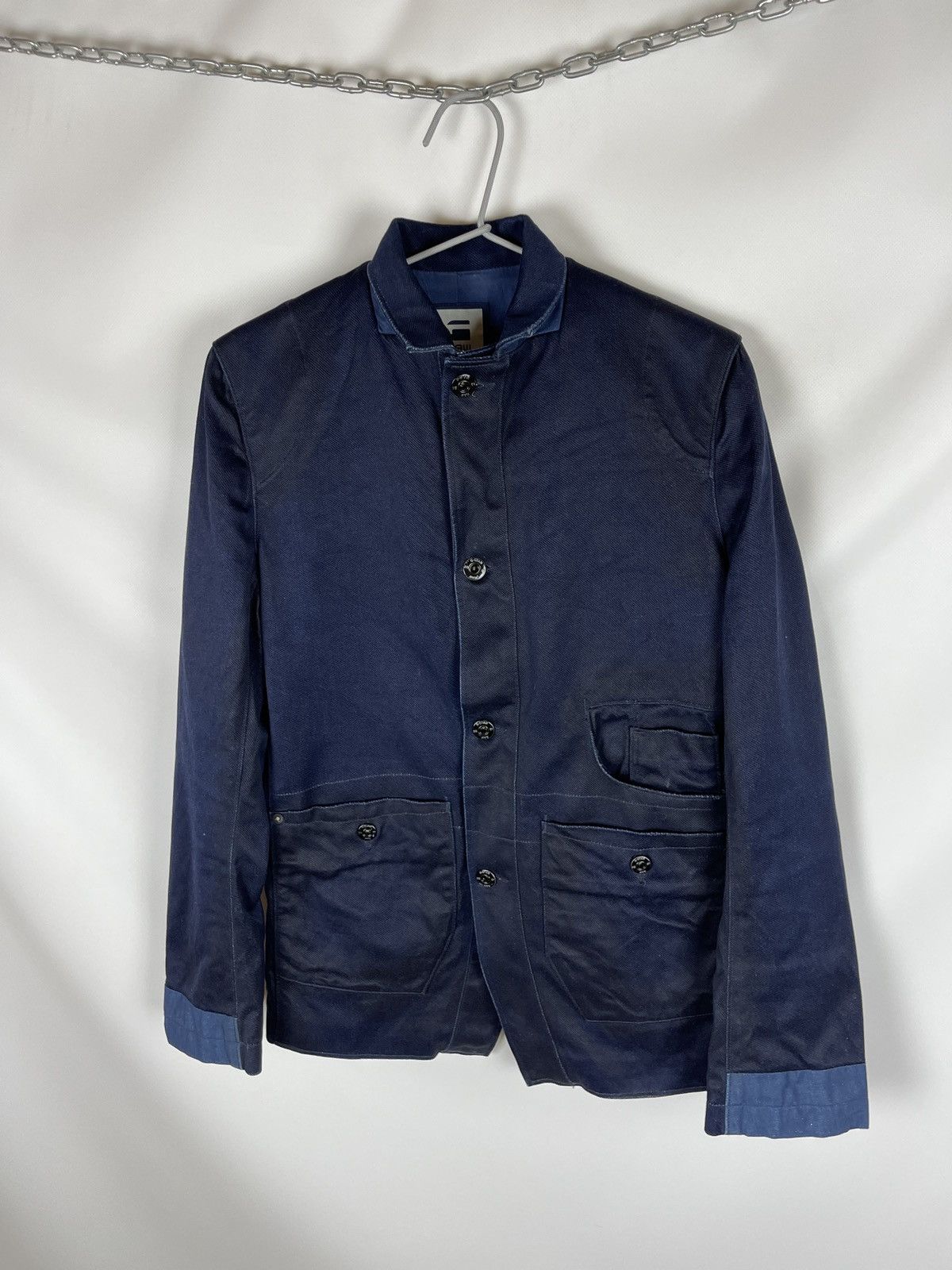 G-Star G-Star Raw RE RADAR BLAZER jacket denim Size US M / EU 48-50 / 2 - 12 Thumbnail