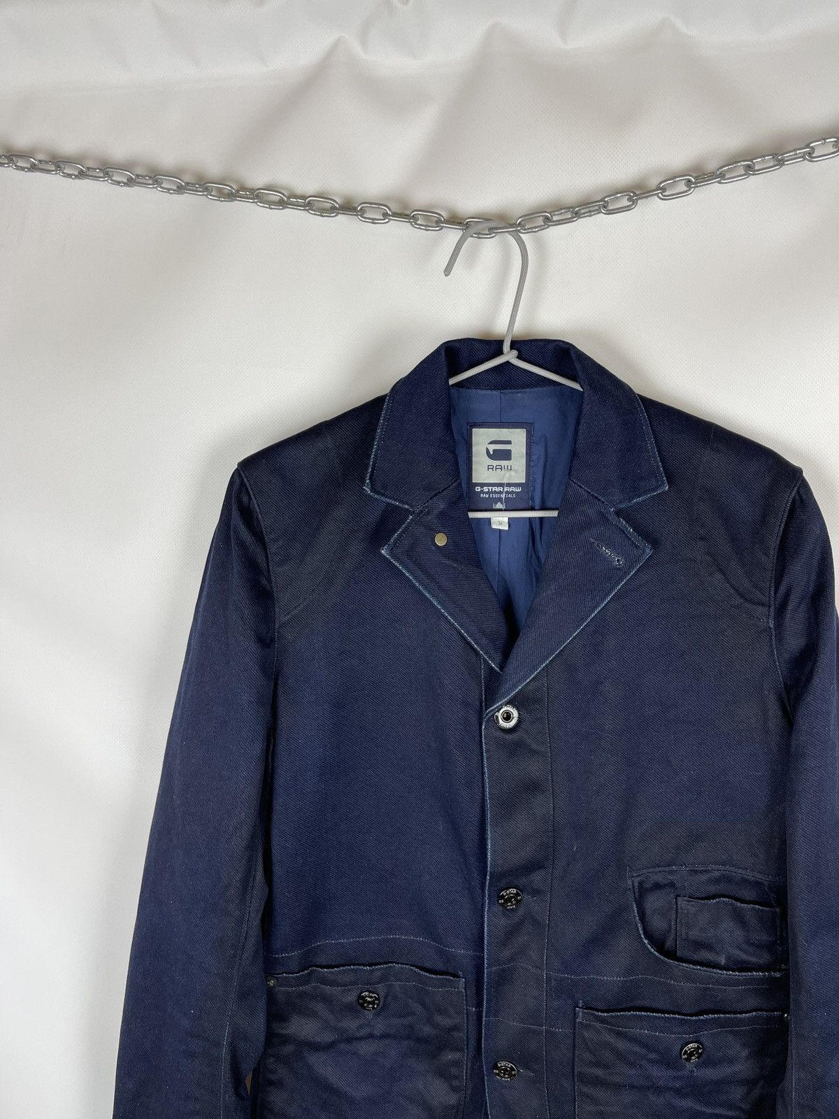 G-Star G-Star Raw RE RADAR BLAZER jacket denim Size US M / EU 48-50 / 2 - 2 Thumbnail