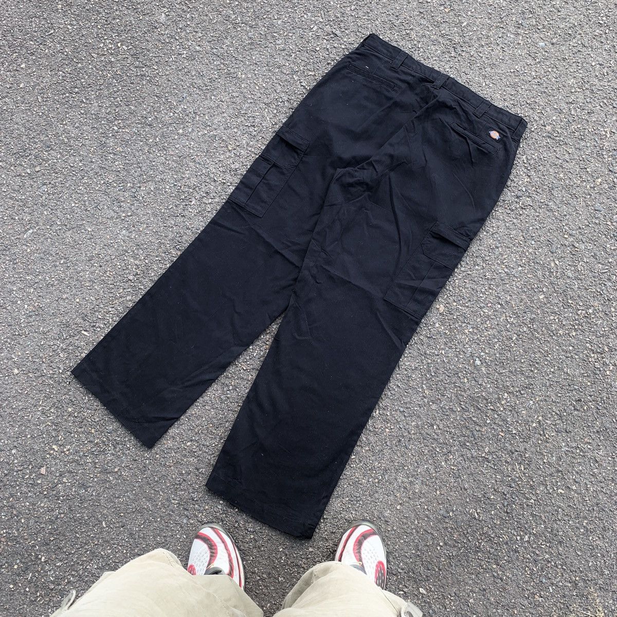 Vintage Vintage Dickies 90s Black Cargo Work Pants Jeans Y2k 36x32 Grailed 9229