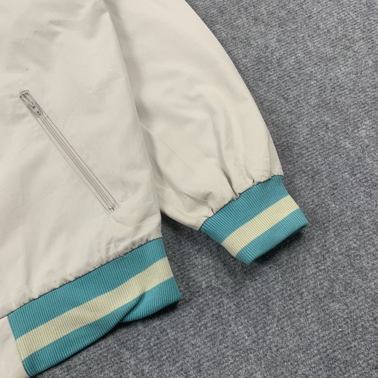 Lacoste × Vintage Vintage 90s Lacoste Bomber Zipper Jacket Size US L / EU 52-54 / 3 - 3 Thumbnail