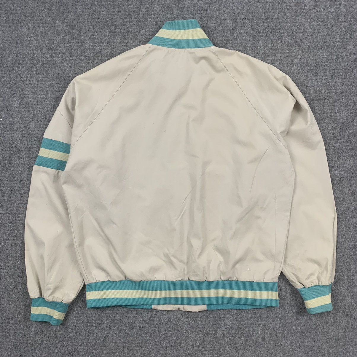 Lacoste × Vintage Vintage 90s Lacoste Bomber Zipper Jacket Size US L / EU 52-54 / 3 - 2 Thumbnail