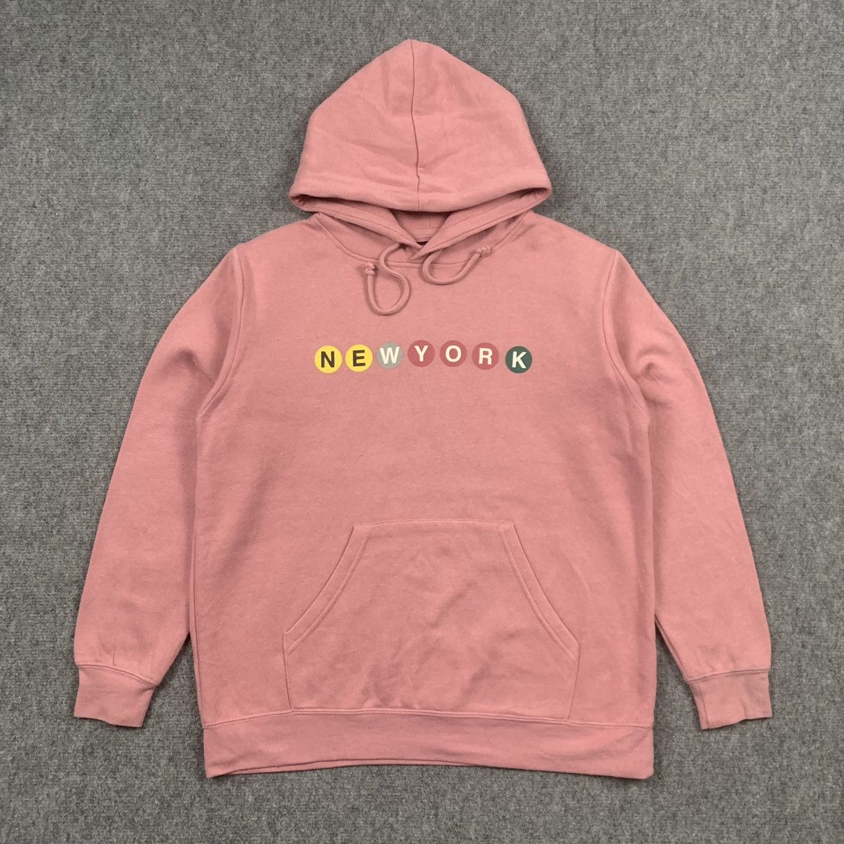 Vintage Japanese Brand New York Hoodie Pullover Jumper