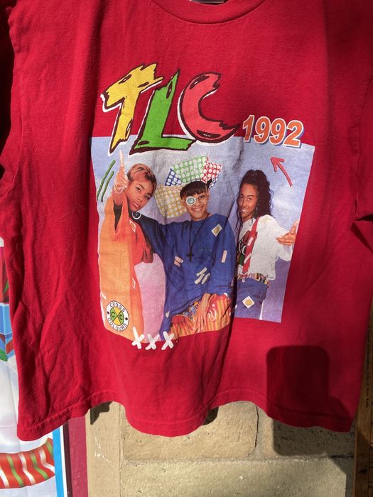 Vintage TLC 1992 Cross Colours vintage hip hop tshirt Grailed