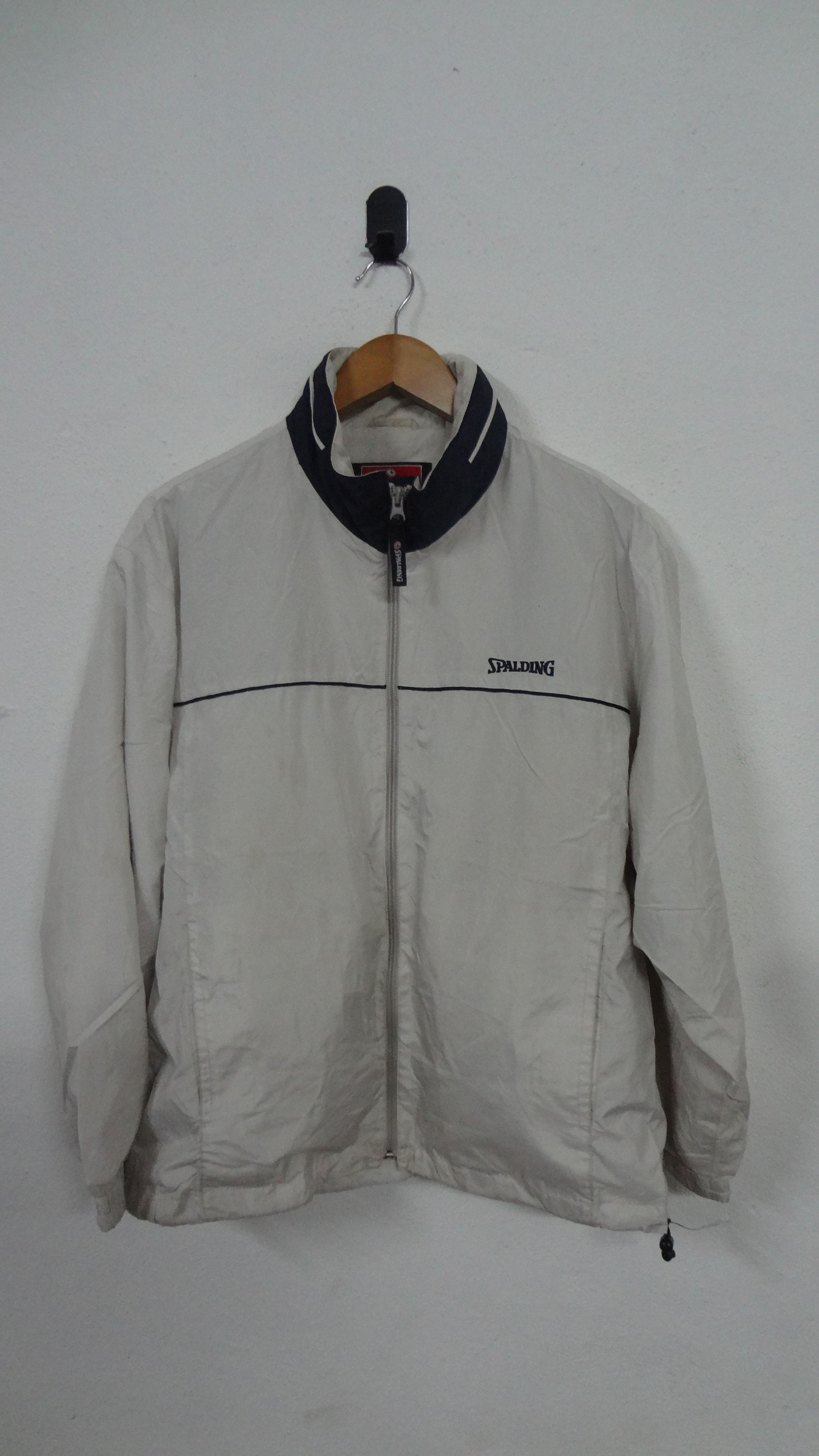 Spalding Spalding Jacket Vintage 90s Rare Spalding Windbreaker 