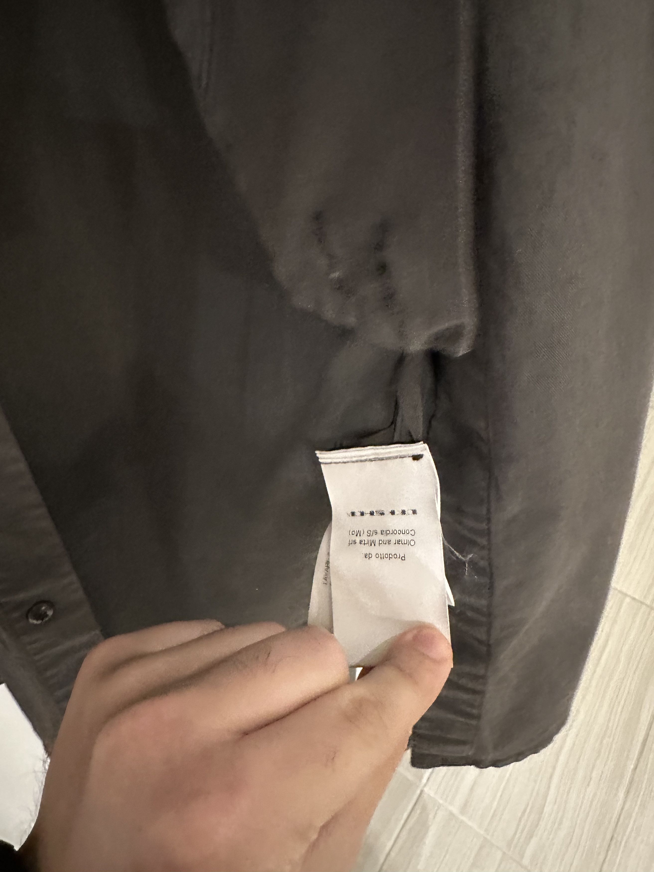 Rick Owens RARE 2013 - 2015 Vintage Duster Shirt Size US S / EU 44-46 / 1 - 3 Thumbnail