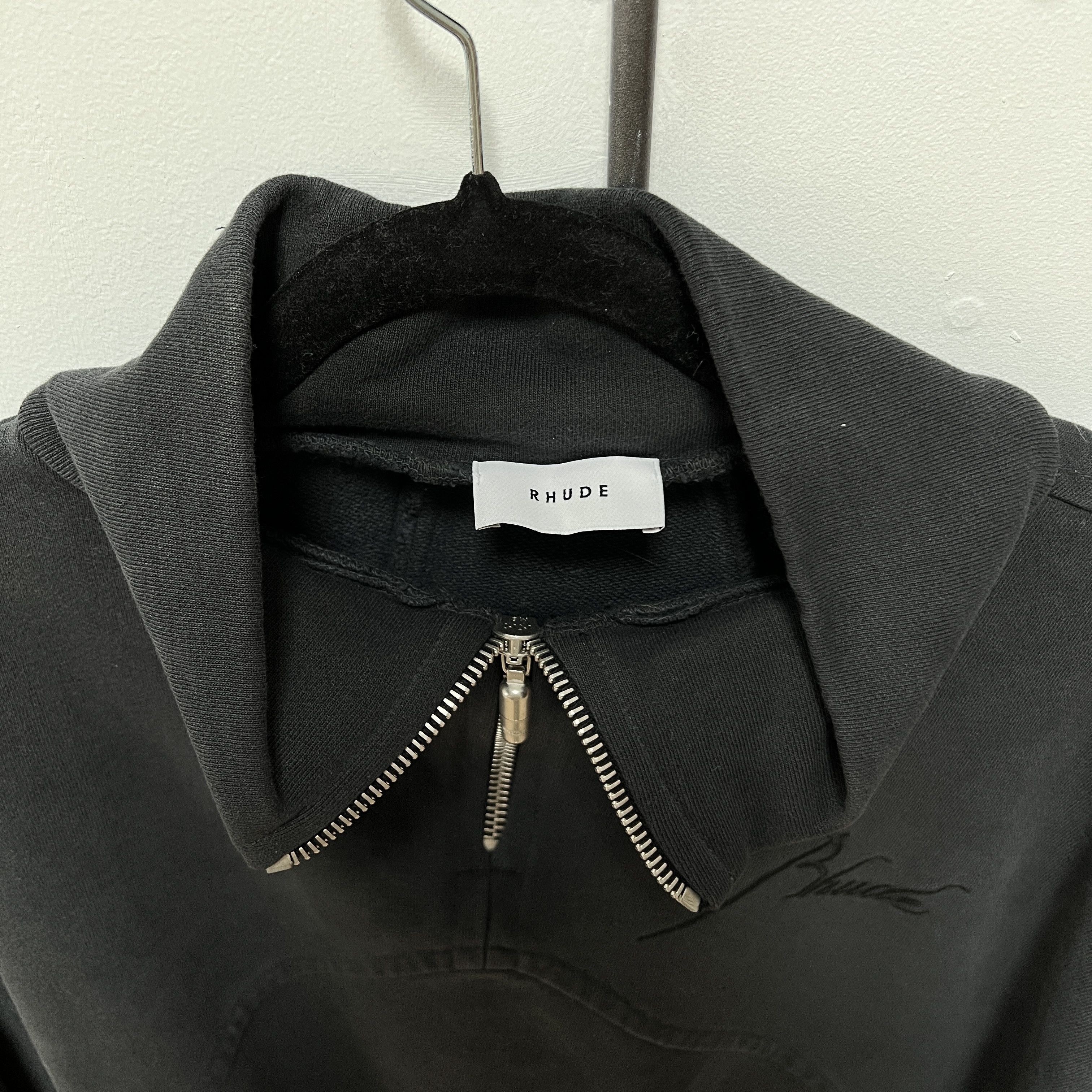 Rhude Rhude Quarter Zip Sweatshirt Size US L / EU 52-54 / 3 - 3 Thumbnail