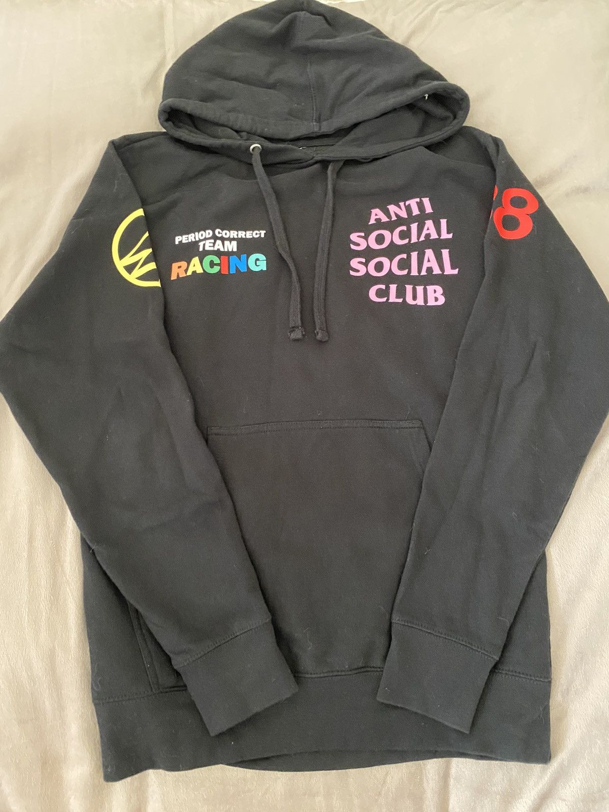 Racing Team Hoodie Assc Racing Hoodie Anti Social Social Club