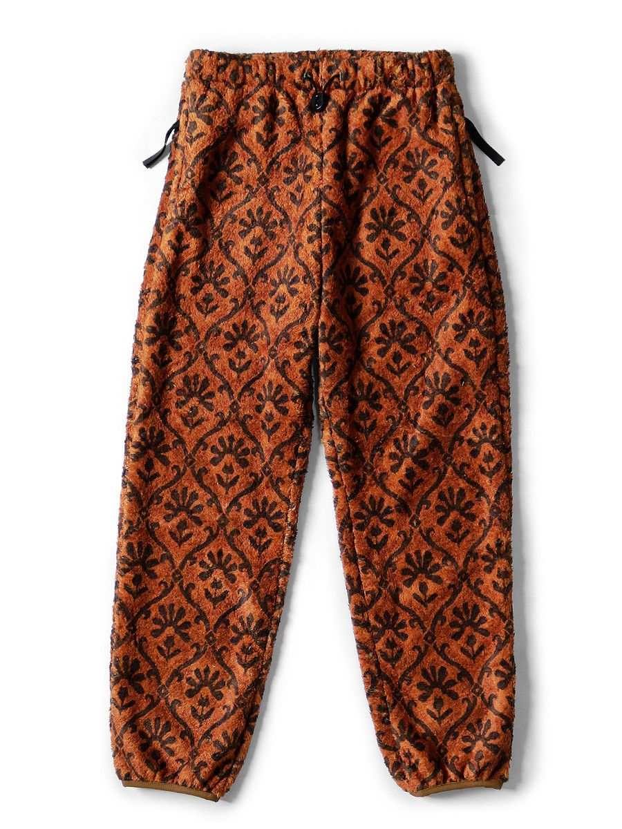 image of Kapital Yosemite Arabesque Fleece Easy Pants Size 1 in Brown, Men's