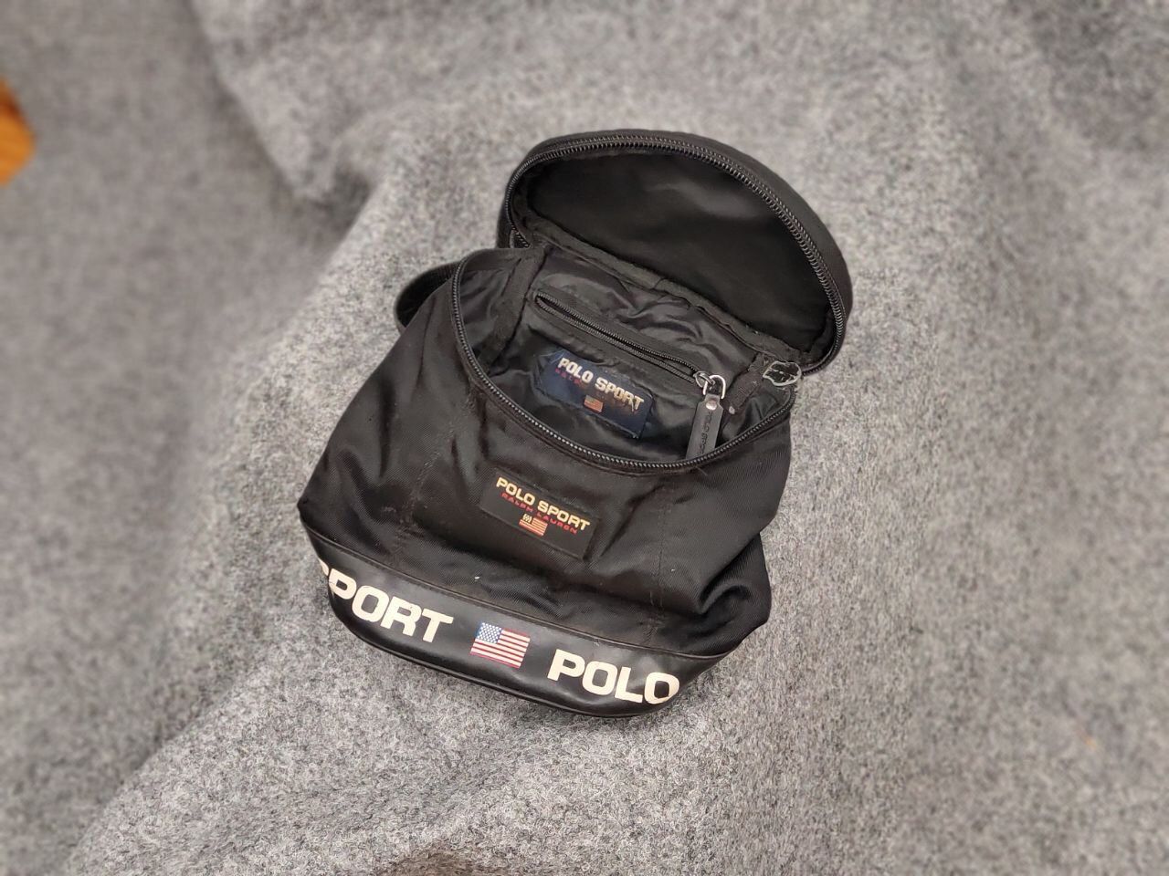 Polo Ralph Lauren Vintage 90's Polo Sport Ralph Lauren Small Backpack Logo Size ONE SIZE - 21 Thumbnail