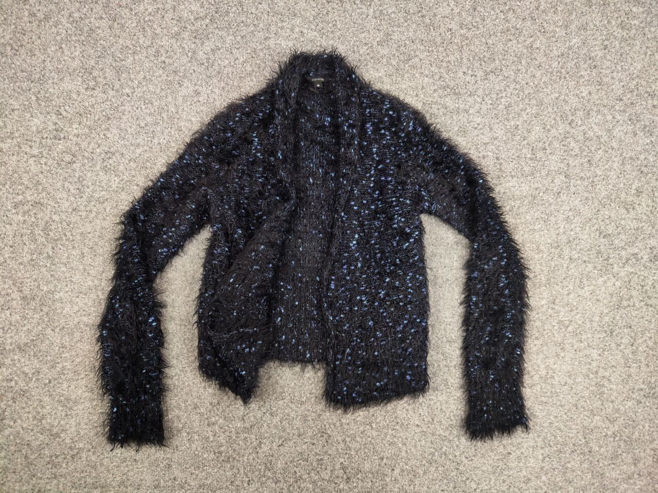 Japanese Brand Vintage 90's Japanese Cardigan Mohair Style Fuzzy Sweater Size M / US 6-8 / IT 42-44 - 13 Thumbnail