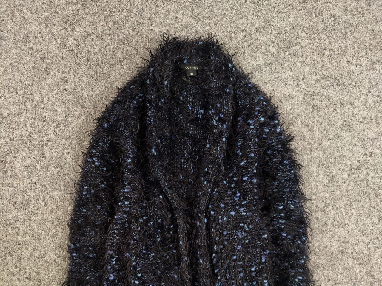 Japanese Brand Vintage 90's Japanese Cardigan Mohair Style Fuzzy Sweater Size M / US 6-8 / IT 42-44 - 8 Thumbnail