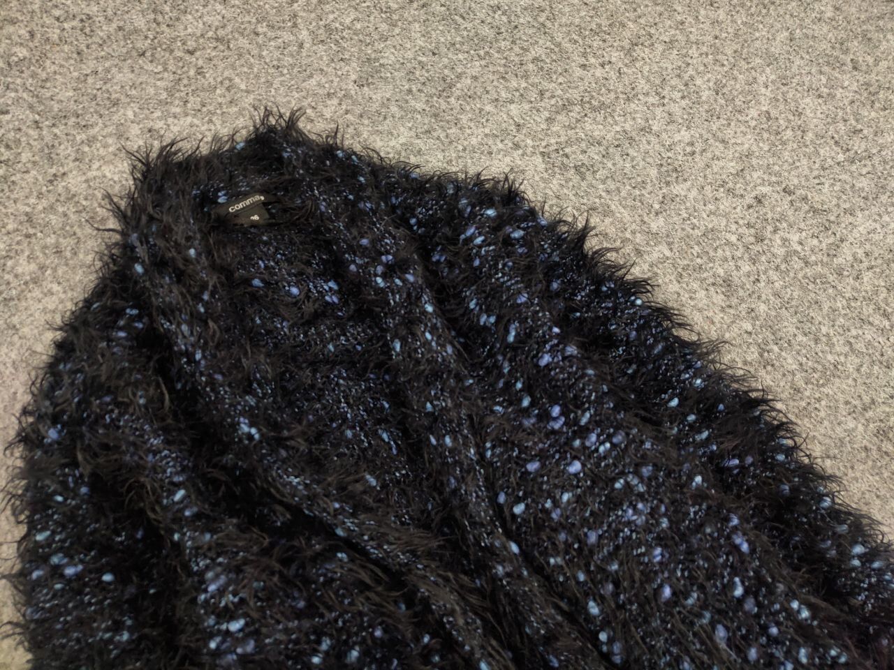 Japanese Brand Vintage 90's Japanese Cardigan Mohair Style Fuzzy Sweater Size M / US 6-8 / IT 42-44 - 10 Thumbnail